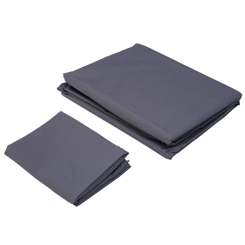 سرویس ملحفه لومانا مدل ساده کشدوز دو نفره 3 تکه 100% پنبه