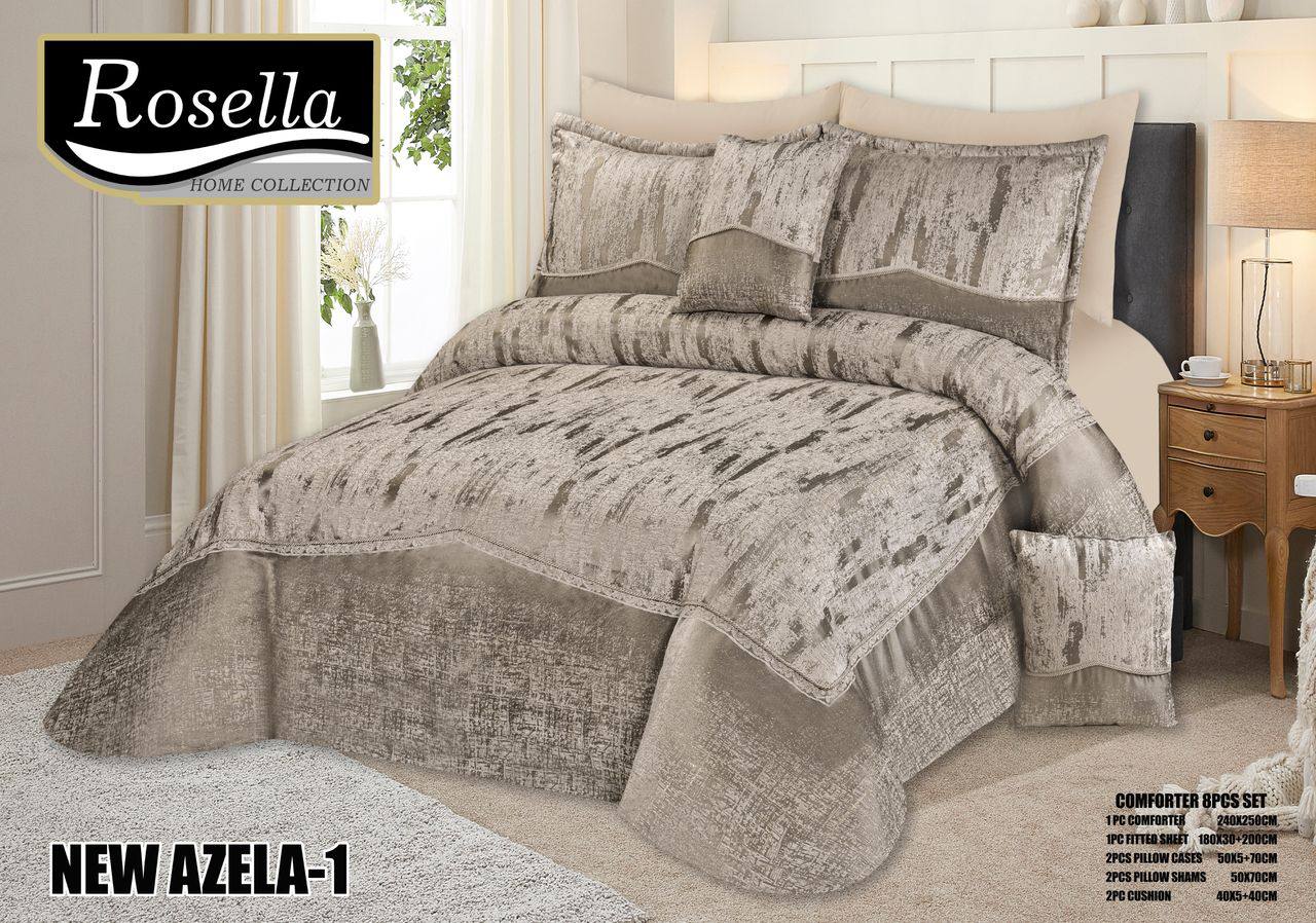 سرویس خواب رزلا مدل NEW AZELA دو نفره 8 تکه