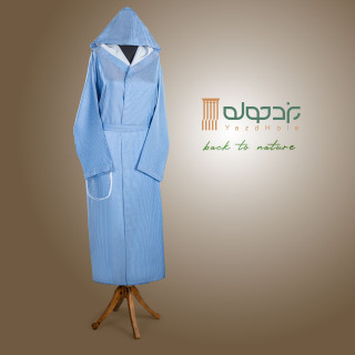 حوله تنپوش نخی سنتی یزدی صادراتی طرح دیپلمات سایز L (سایز 125 سانتیمتر)