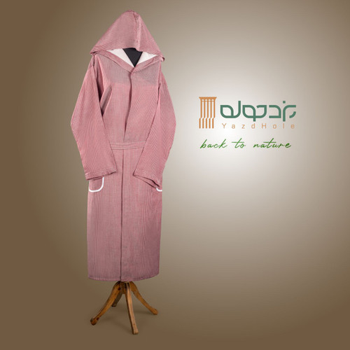 حوله تنپوش نخی سنتی یزدی صادراتی طرح دیپلمات سایز XL (سایز 135 سانتیمتر)
